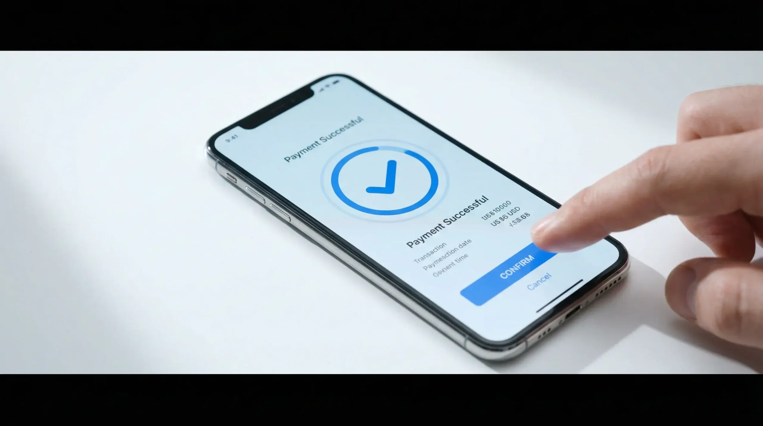 Smartphone med betalingsapp klar til indbetaling på betting konto